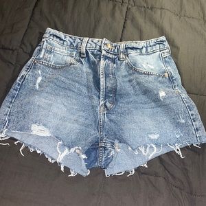 High rise wild fable Jean shorts size 8